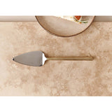 Sirkali Brushed Gold Cake Slice
