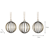Cromwell Baubles - Set of 3