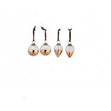 Nevasa Glass Baubles (Set of 4)