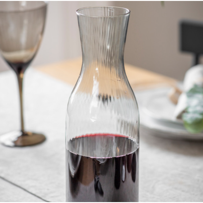 Berkeley Glass Carafe - Smoke