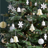 Porcelain Tree Topper - White