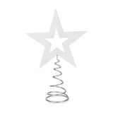 Porcelain Tree Topper - White