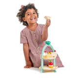 Tender Leaf Birdie Wooden Afternoon Tea Stand