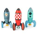 Tender Leaf Toys Wooden Rocket Construction Set