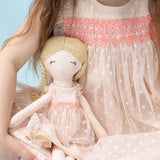 Hand Smocked Polka Dots Net Dress