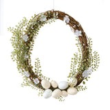Egg, Foliage and Twig Wreath