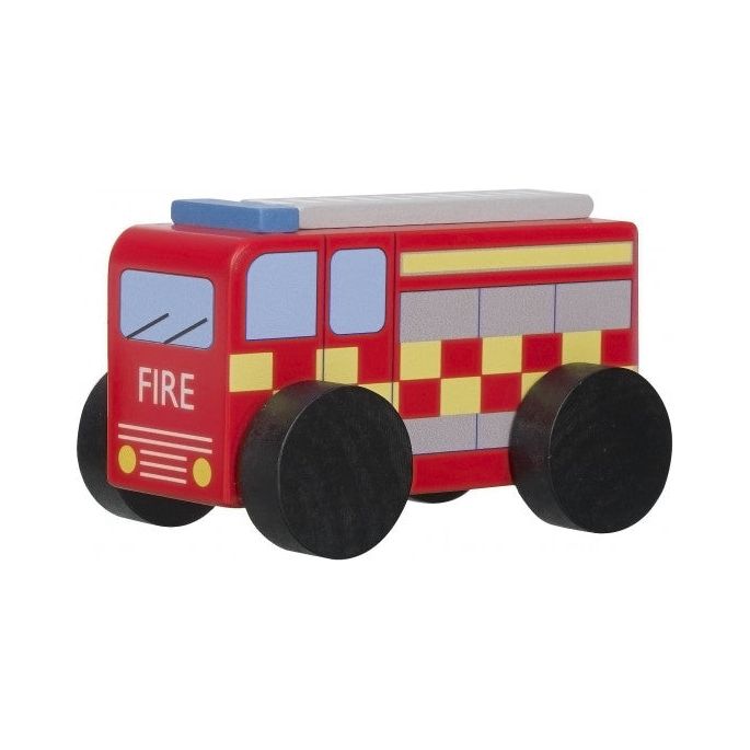 Orange Tree Toys Fire Engine Truck
