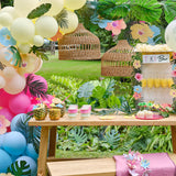Hawaiian Tiki Bar Drinks Stand with Grazing Board
