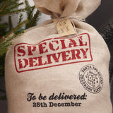 Hessian Christmas Santa Sack